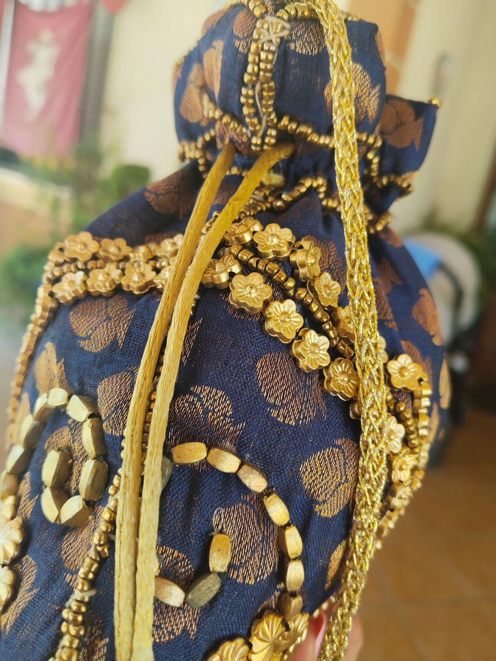 Bolsinha de limosna artesanal – photo 7